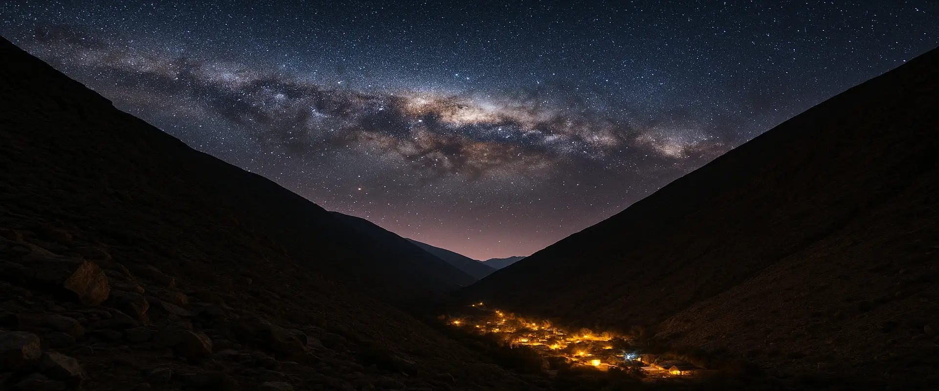 Valle de Cochiguaz — Cielo nocturno